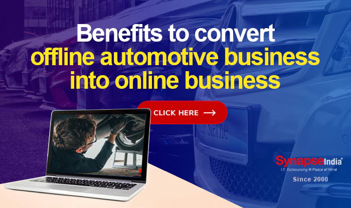 Benefits to convert offline automotive business into online business