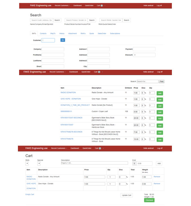 ERP Web Application Enhancement for Electronics Industry, USA - Microframe