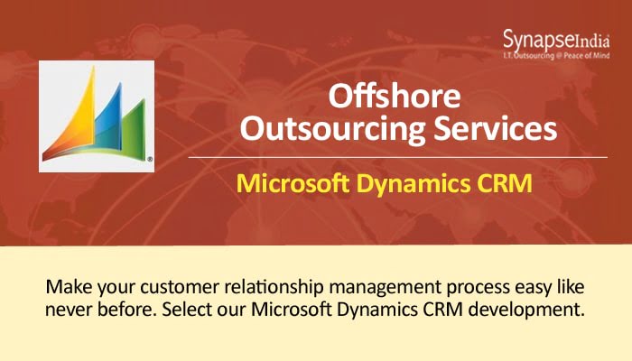 Offshore outsourcing services – SynapseIndia for Microsoft Dynamics CRM & more