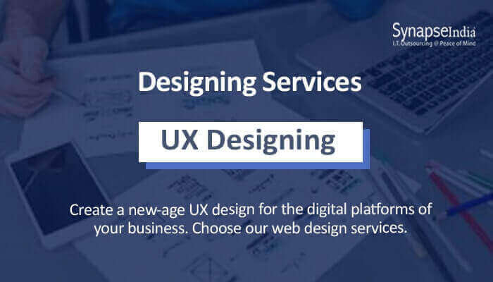 Designing services for becoming visible on the web – UX design by SynapseIndia