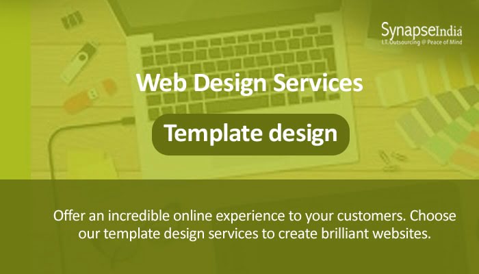 Web Design Services from SynapseIndia - Template Design for Seamless Websites