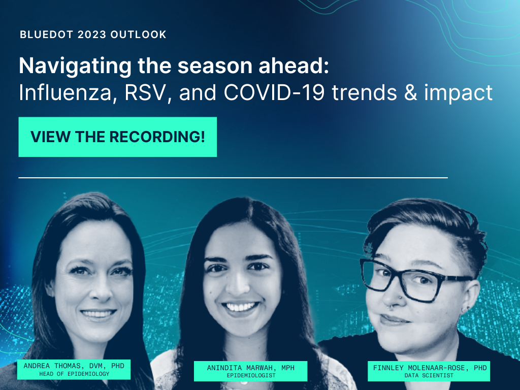 access the recording Influenza, RSV, and COVID-19 trends & impact for 2023